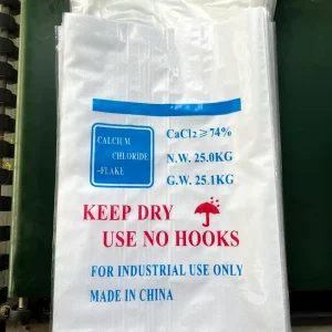 Calcium chloride flakes 74-Packing-25KG
