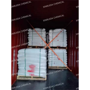 Calcium magnesium acetate Pallets in containers