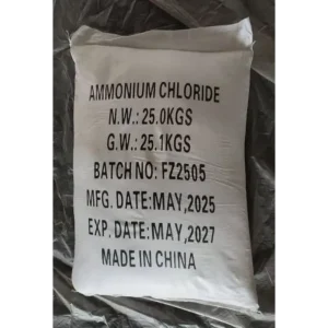 Ammonium chloride 25KG PACKING
