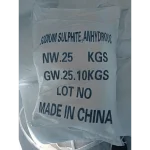 Sodium sulfite 25kg packing