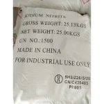 تعبئة نتريت الصوديوم 25 كجم