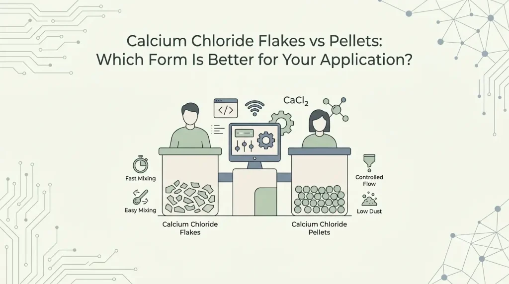 Calcium Chloride Flakes vs Pellets Which Form Is Better for Your Application