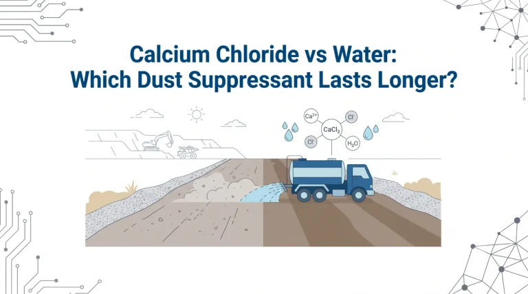 Calcium Chloride vs Water: Which Dust Suppressant Lasts Longer?