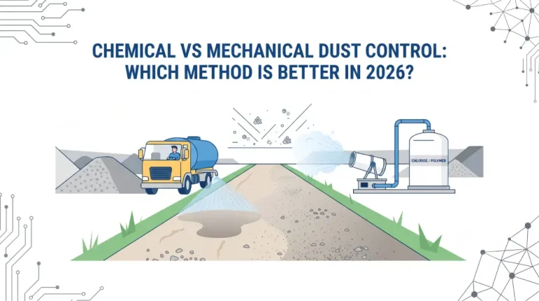 Chemical vs Mechanical Dust Control: Which Method Is Better in 2026?