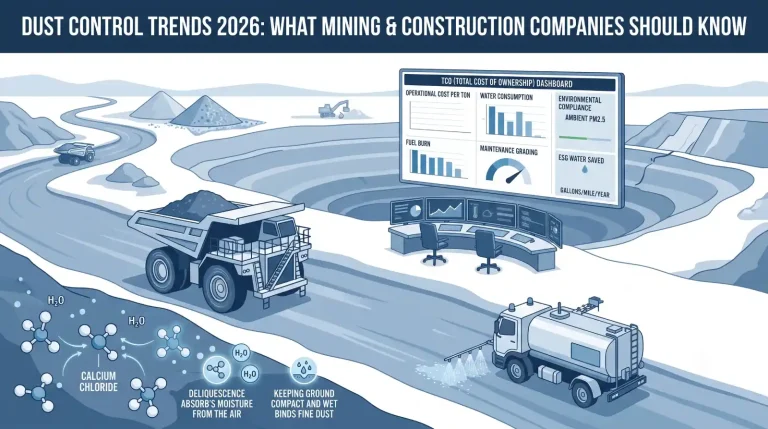 Dust Control Trends 2026: What Mining & Construction Companies Should Know