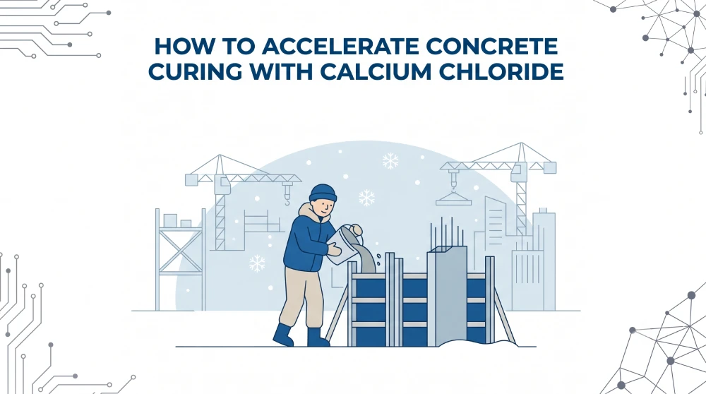 How to Accelerate Concrete Curing with Calcium Chloride