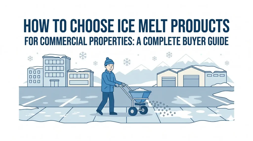How to Choose Ice Melt Products for Commercial Properties: A Complete Buyer Guide