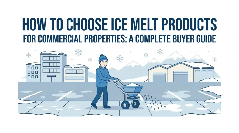How to Choose Ice Melt Products for Commercial Properties: A Complete Buyer Guide