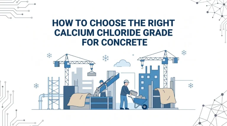 How to Choose the Right Calcium Chloride Grade for Concrete