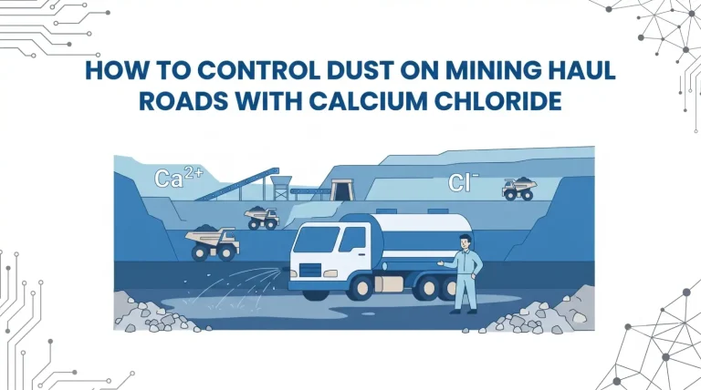 How to Control Dust on Mining Haul Roads with Calcium Chloride