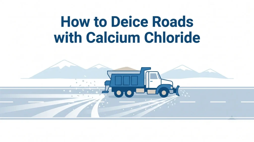 How to Deice Roads with Calcium Chloride