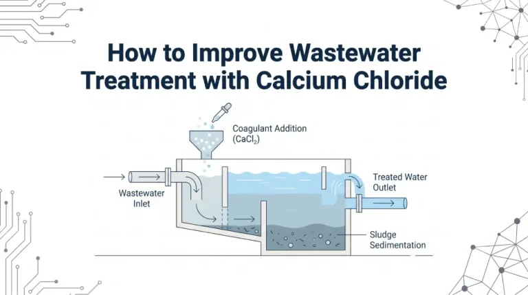 How to Improve Wastewater Treatment with Calcium Chloride