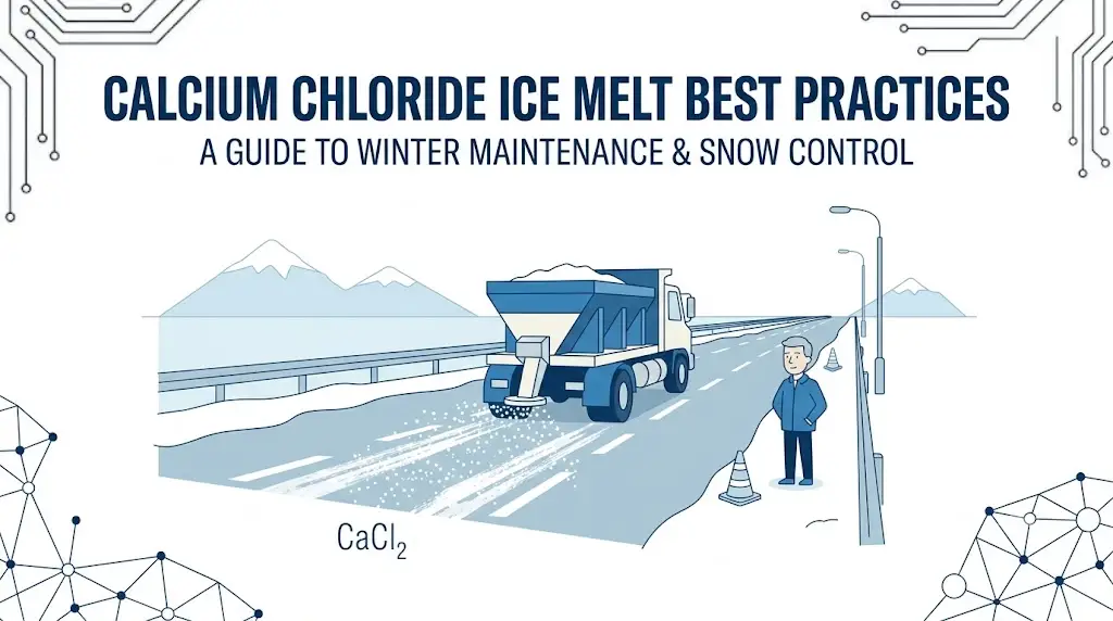 How to Melt Ice Faster with Calcium Chloride: Best Practices for Winter Maintenance