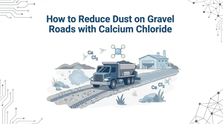 How to Reduce Dust on Gravel Roads with Calcium Chloride