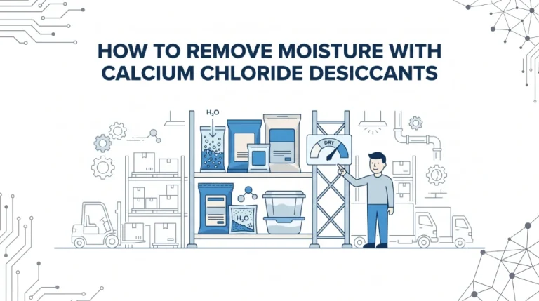 How to Remove Moisture with Calcium Chloride Desiccants