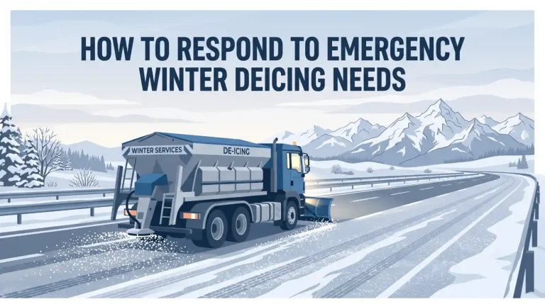 How to Respond to Emergency Winter Deicing Needs