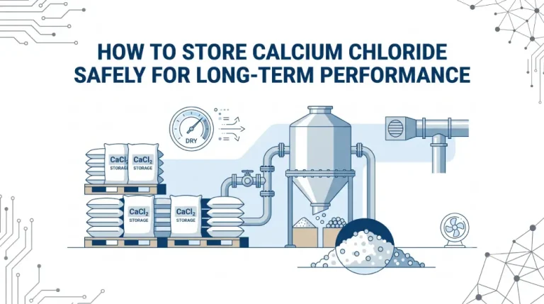 How to Store Calcium Chloride Safely for Long-Term Performance