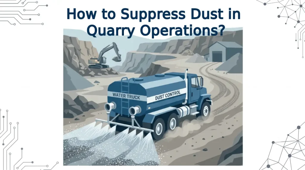 How to Suppress Dust in Quarry Operations?