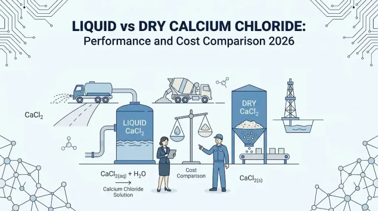 Liquid vs Dry Calcium Chloride: Performance and Cost Comparison 2026