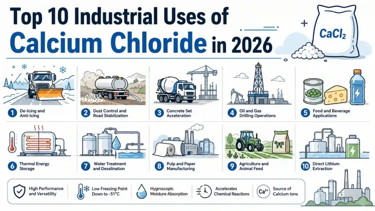 Top 10 Industrial Uses of Calcium Chloride in 2026