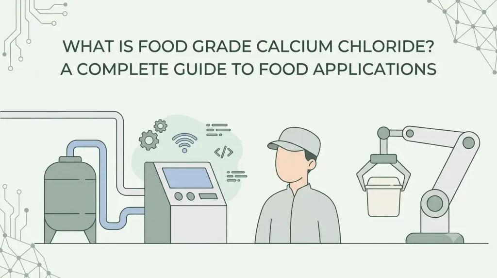 What Is Food Grade Calcium Chloride? A Complete Guide to Food Applications