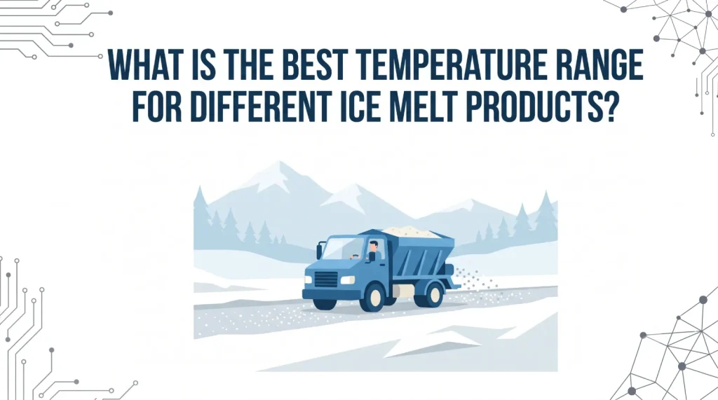 What Is the Best Temperature Range for Different Ice Melt Products?