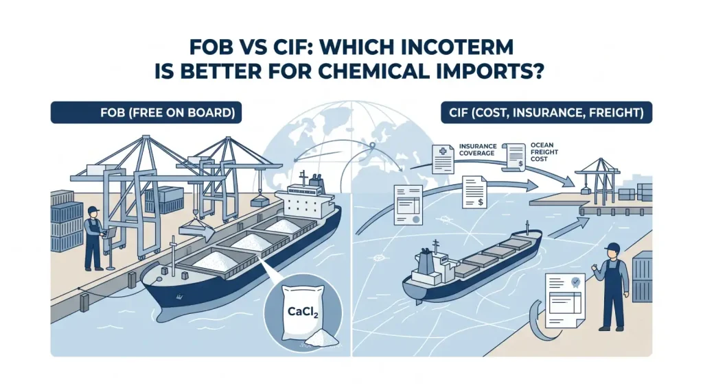 FOB vs CIF: Which Incoterm Is Better for Chemical Imports?