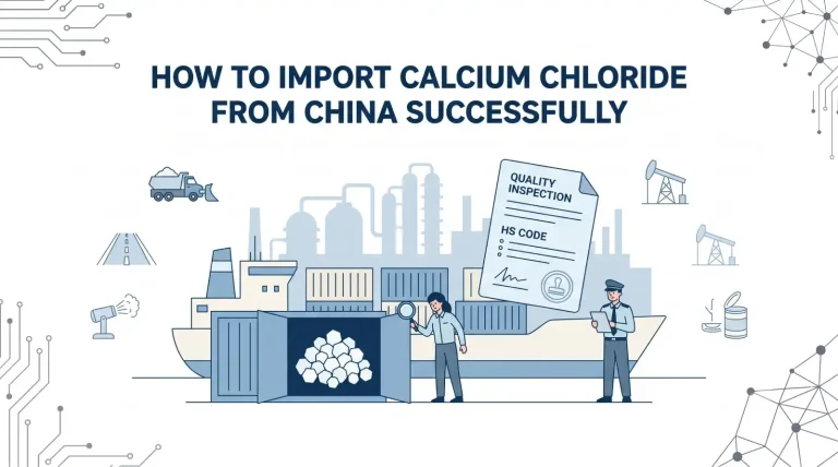 How to Import Calcium Chloride from China Successfully