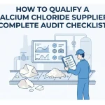 How to Qualify a Calcium Chloride Supplier: Complete Audit Checklist