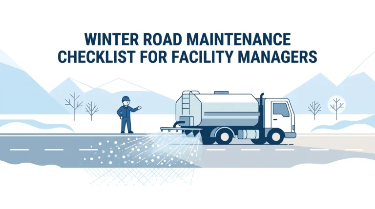 Winter Road Maintenance Checklist for Facility Managers