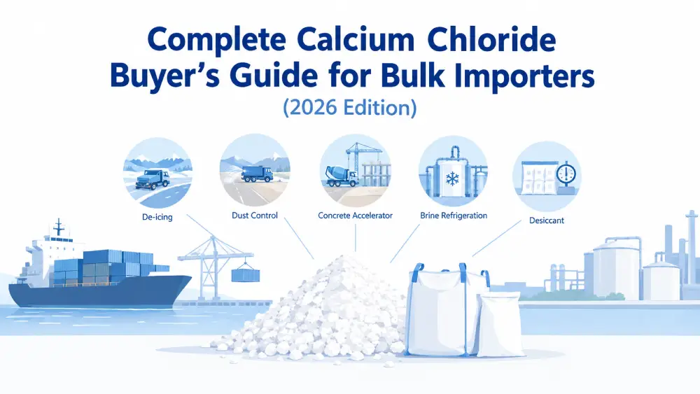 Complete Calcium Chloride Buyer Guide for Bulk Importers (2026 Edition)