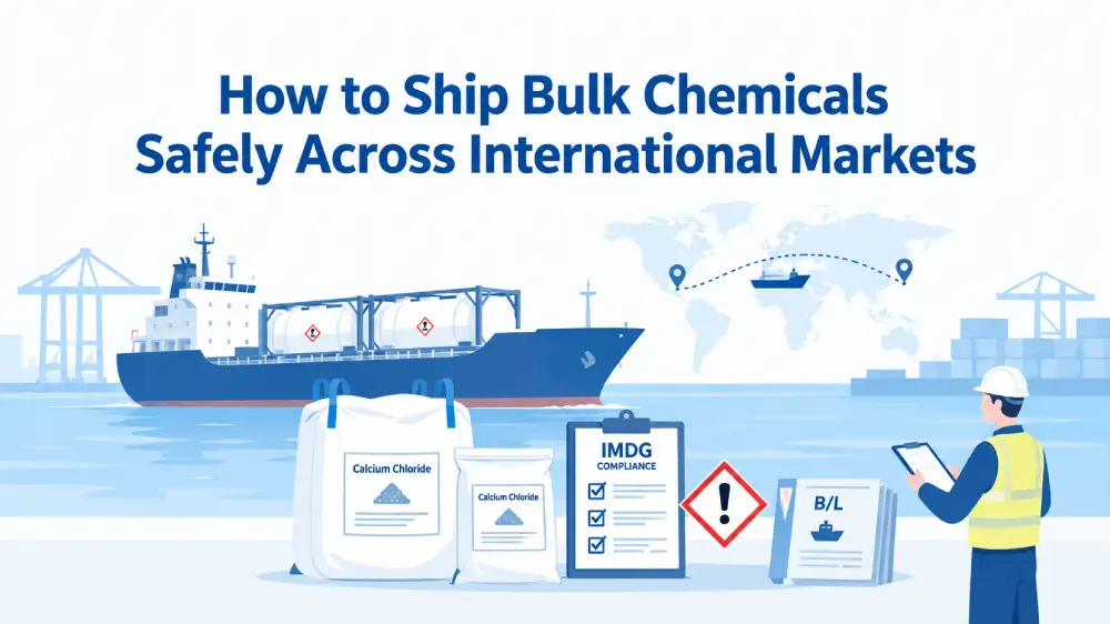 How to Ship Bulk Chemicals Safely Across International Markets
