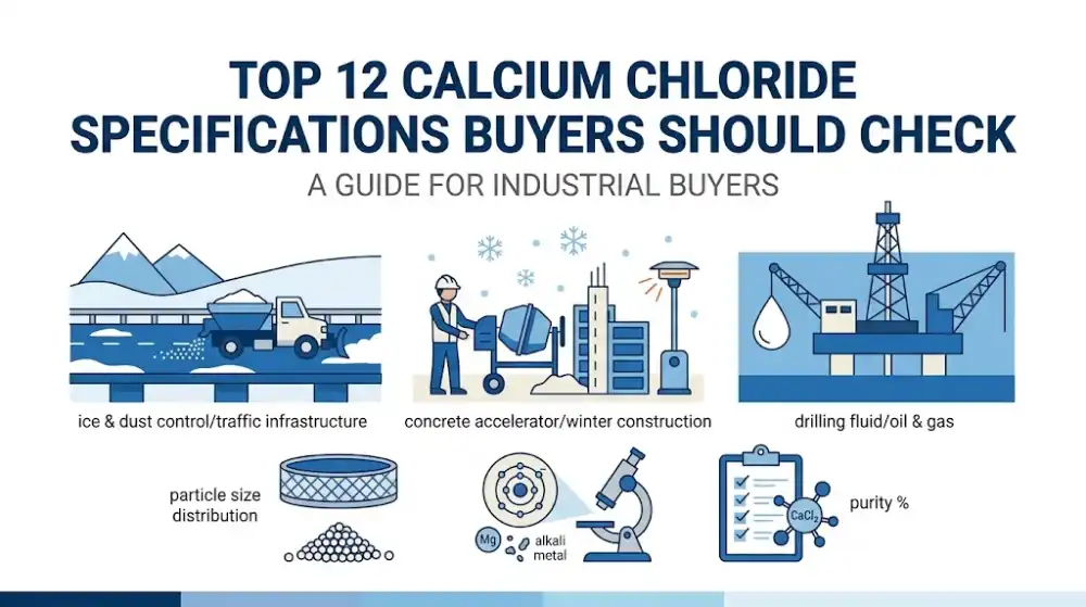 Top 12 Calcium Chloride Specifications Buyers Should Check