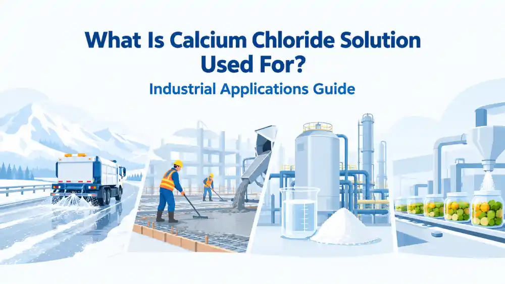 What Is Calcium Chloride Solution Used For Industrial Applications Guide