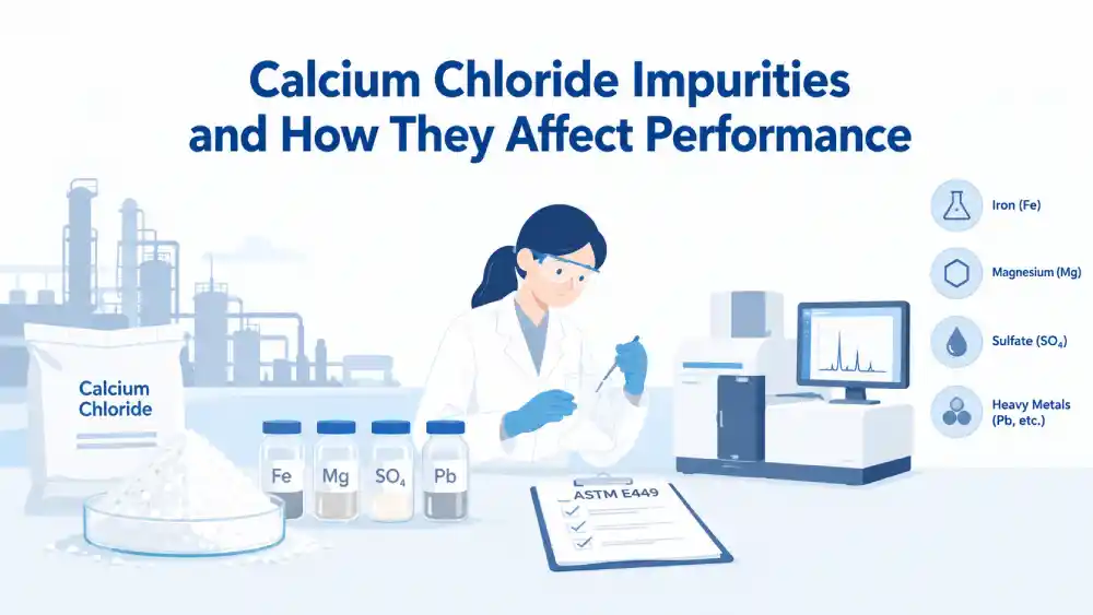 Calcium Chloride Impurities and How They Affect Performance