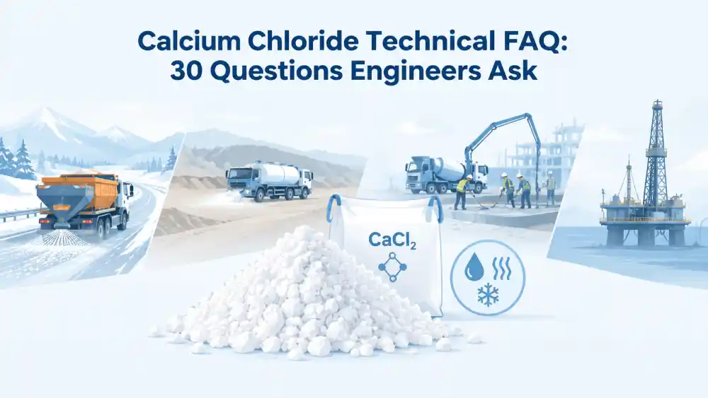 Calcium Chloride Technical FAQ: 30 Questions Engineers Ask