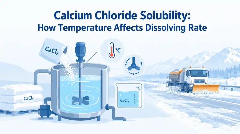 Calcium Chloride Solubility How Temperature Affects Dissolving Rate