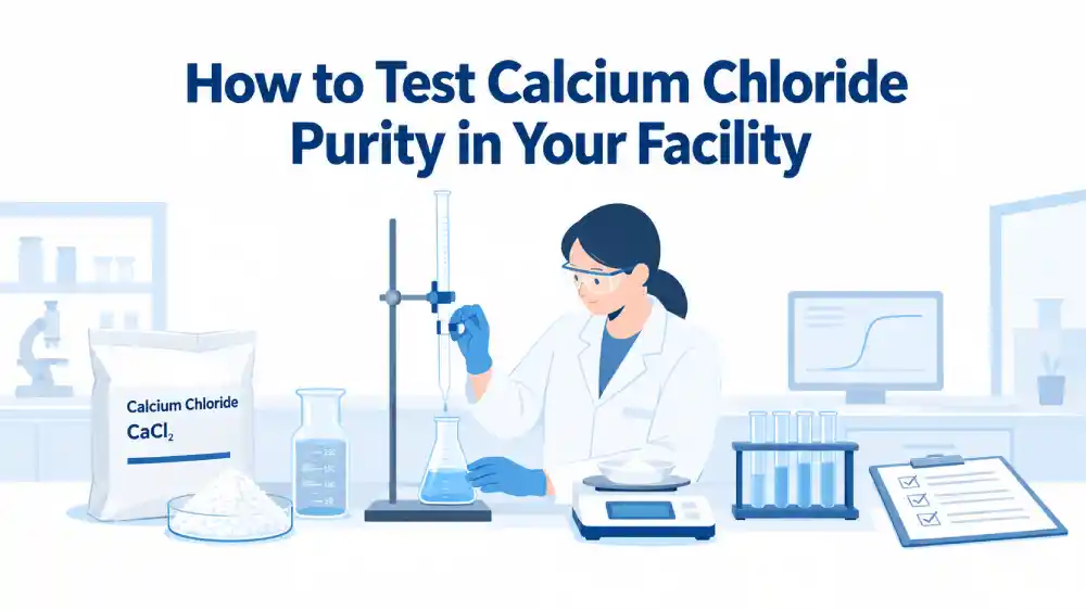 How to Test Calcium Chloride Purity in Your Facility